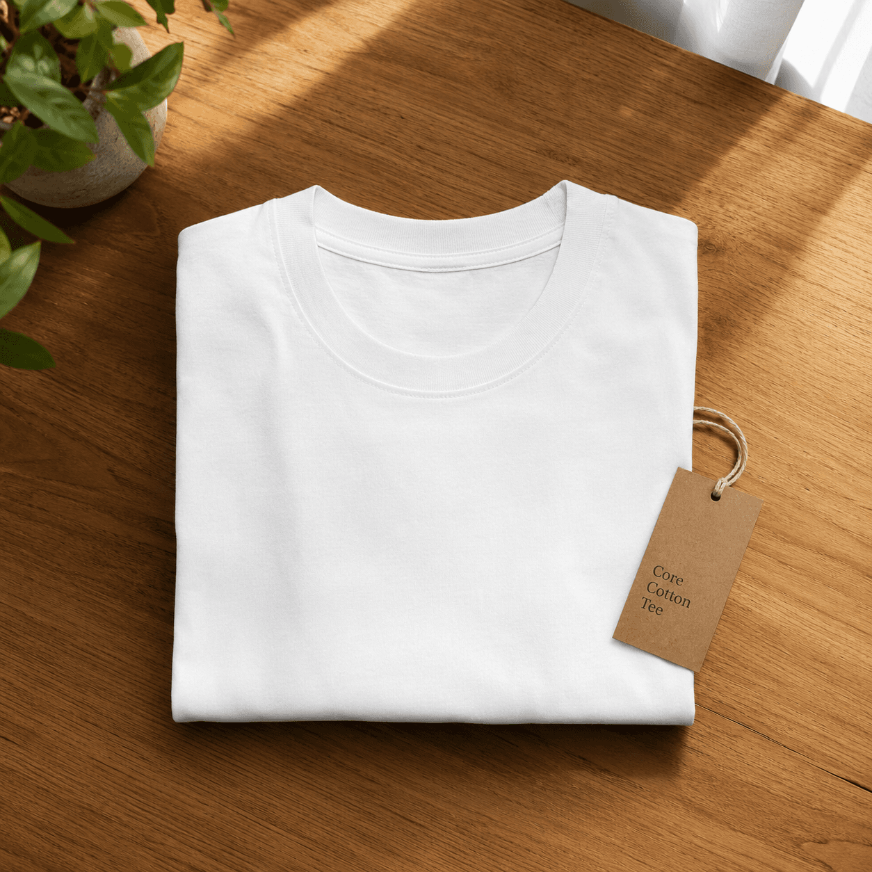 Camiseta Core de Algodón