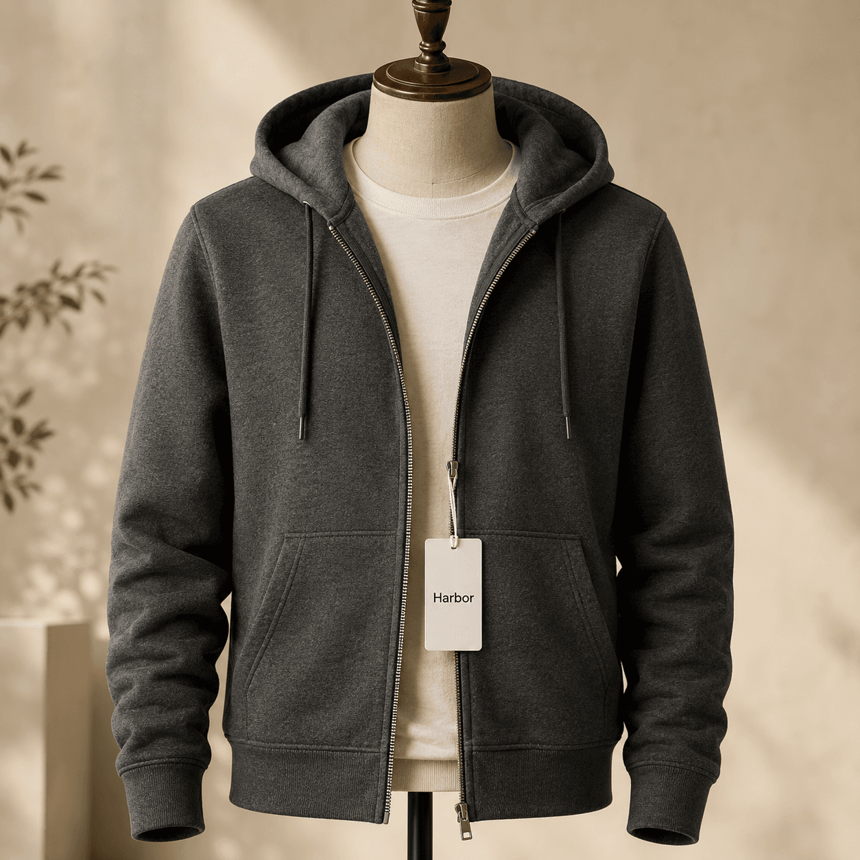Sudadera Harbor con Cremallera