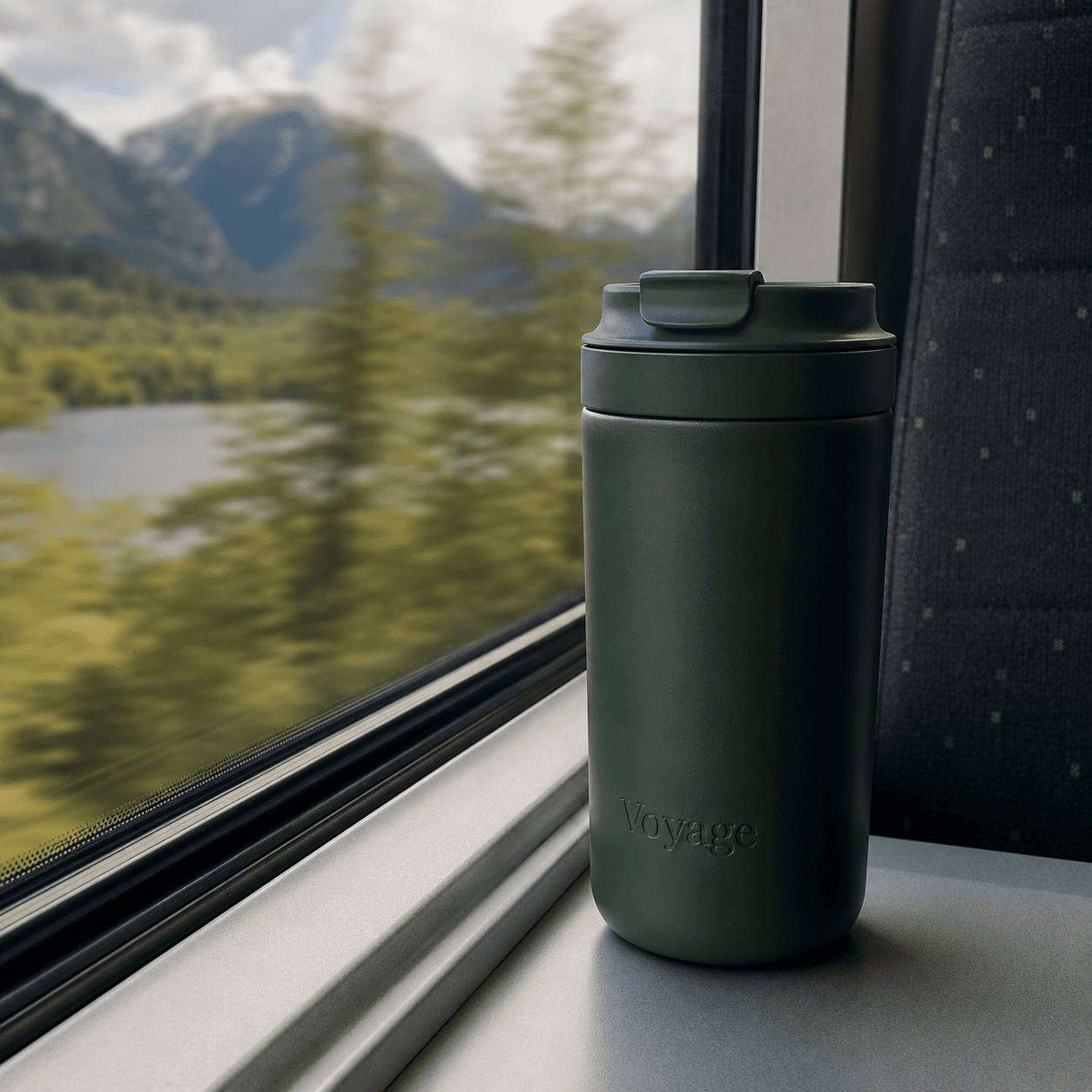 Taza de Viaje Voyage